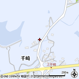 山口県山陽小野田市千崎202周辺の地図