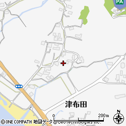 山口県山陽小野田市津布田1759周辺の地図