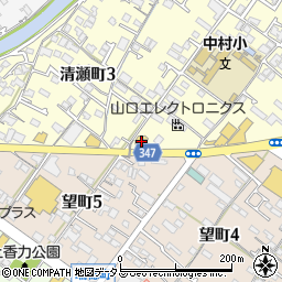 山小屋下松清瀬店周辺の地図