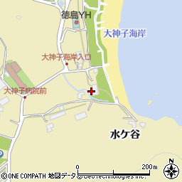 徳島県徳島市大原町大神子10周辺の地図