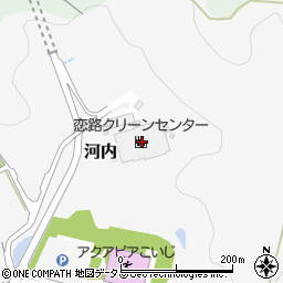 恋路クリーンセンター周辺の地図