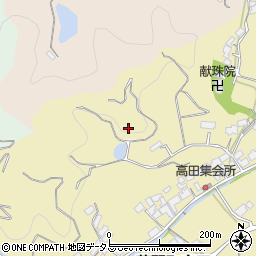 愛媛県今治市菊間町高田周辺の地図