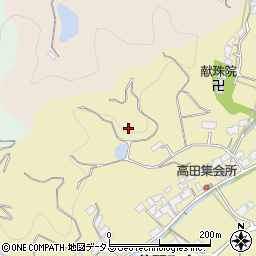 愛媛県今治市菊間町高田周辺の地図