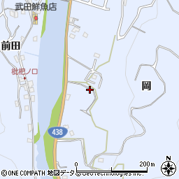 徳島県美馬郡つるぎ町貞光岡245周辺の地図