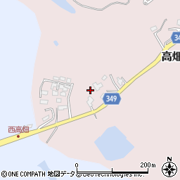 山口県山陽小野田市高畑56-2周辺の地図