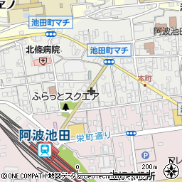 ババカメラ店周辺の地図