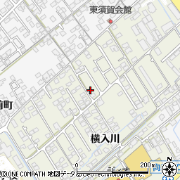 山口県防府市浜方横入川40-23周辺の地図