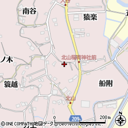 徳島県徳島市北山町銭亀坂21周辺の地図