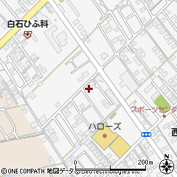 山口県防府市新田964周辺の地図