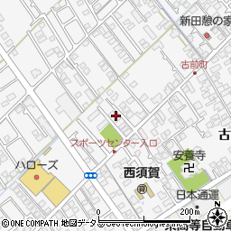 山口県防府市新田1043周辺の地図