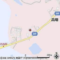 山口県山陽小野田市高畑56-1周辺の地図