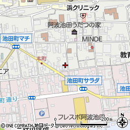 山口理髪店周辺の地図