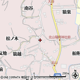 徳島県徳島市北山町銭亀坂45周辺の地図