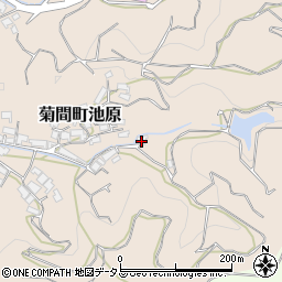 愛媛県今治市菊間町池原632周辺の地図