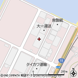 日本通運株式会社　宇摩事業所周辺の地図
