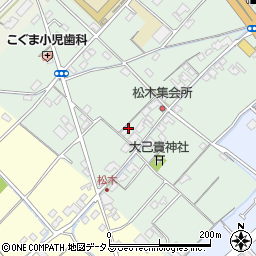 愛媛県今治市松木150周辺の地図