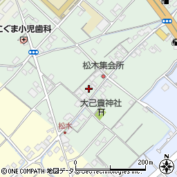 愛媛県今治市松木148-2周辺の地図