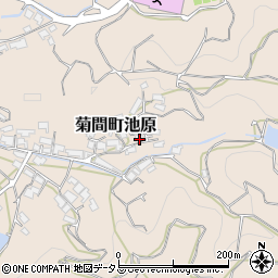 愛媛県今治市菊間町池原820周辺の地図