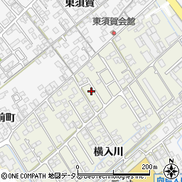 山口県防府市浜方横入川40周辺の地図