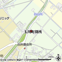 愛媛県今治市玉川町別所109周辺の地図