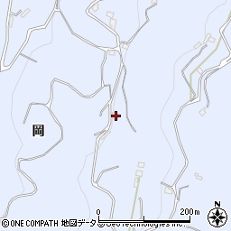 徳島県美馬郡つるぎ町貞光岡348周辺の地図