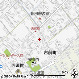 山口県防府市新田古前町1299周辺の地図