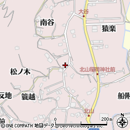 徳島県徳島市北山町銭亀坂29周辺の地図