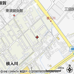 山口県防府市浜方横入川32-35周辺の地図