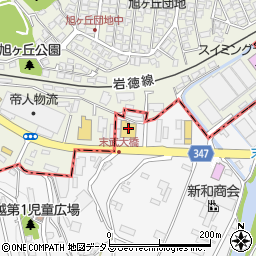 西松屋徳山店周辺の地図