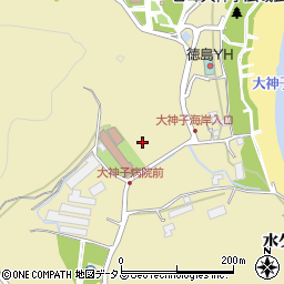 徳島県徳島市大原町大神子周辺の地図