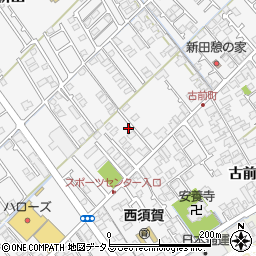 山口県防府市新田1041-6周辺の地図