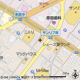 洋服の青山下松店周辺の地図