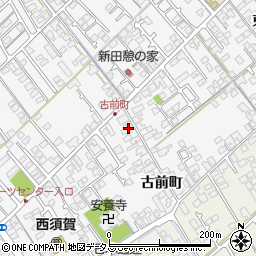 山口県防府市新田古前町1300周辺の地図