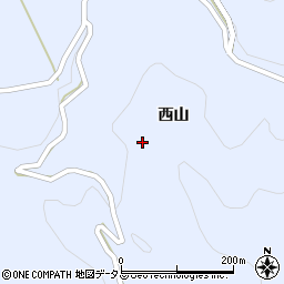 徳島県美馬市穴吹町口山西山443周辺の地図