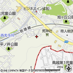 山口県周南市久米1180周辺の地図