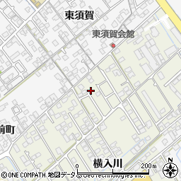 山口県防府市浜方横入川40-11周辺の地図