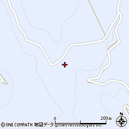 徳島県美馬市穴吹町口山西山538周辺の地図