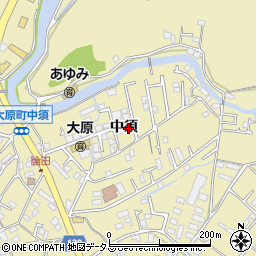 徳島県徳島市大原町中須106-5周辺の地図