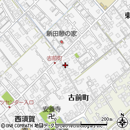山口県防府市新田古前町1314周辺の地図