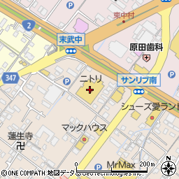 ニトリ下松店周辺の地図