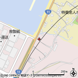 愛媛県四国中央市川之江町3959周辺の地図