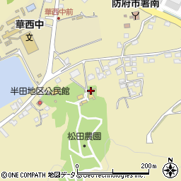 山口県防府市西浦53周辺の地図