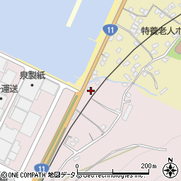 愛媛県四国中央市川之江町3959-2周辺の地図