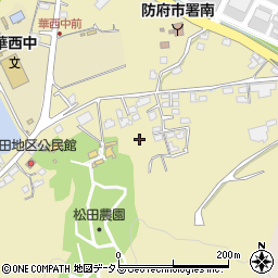 山口県防府市西浦45周辺の地図