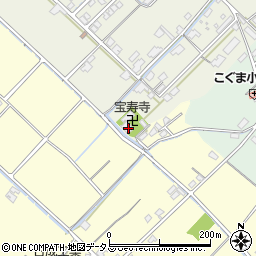 愛媛県今治市中寺45周辺の地図