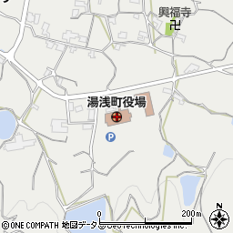 和歌山県有田郡湯浅町周辺の地図