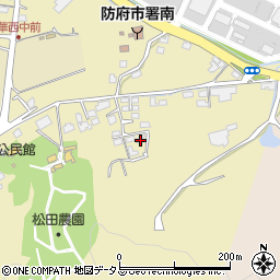 山口県防府市西浦28周辺の地図