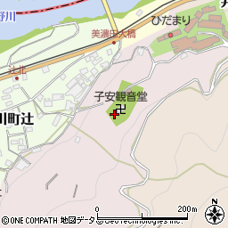 徳島県三好市井川町片山周辺の地図