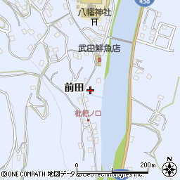 徳島県美馬郡つるぎ町貞光前田53-1周辺の地図