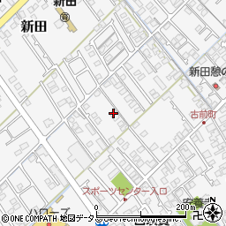 山口県防府市新田974周辺の地図